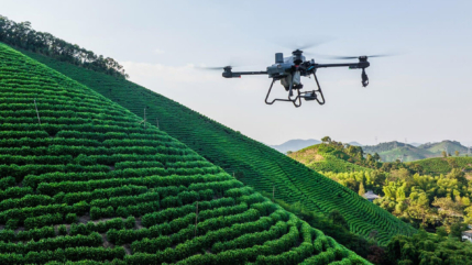 Como os drones são usados na agricultura